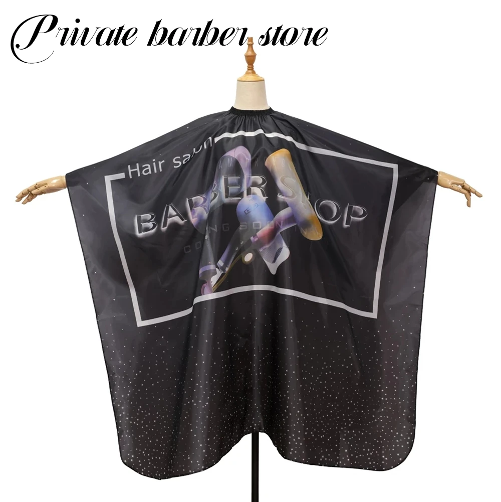 

Barbertop Haircut Cloth Barber Waterproof Apron Hairdresser Coat Salon Hair Cut Cape Hairdressing Accessories