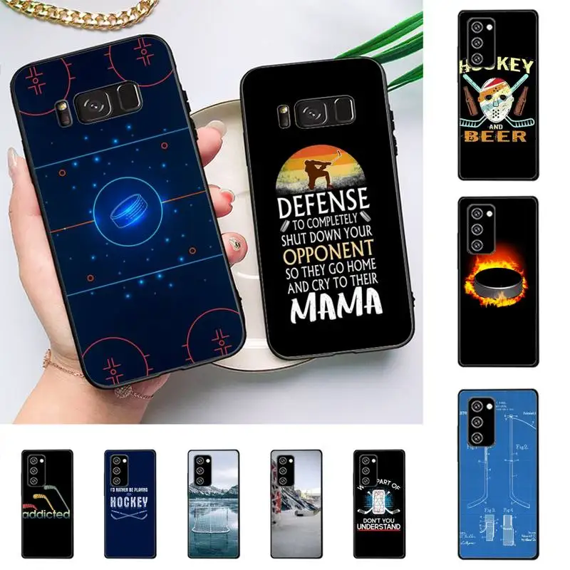 

Ice Hockey Rink Phone Case for Redmi 8 9 9A for Samsung J5 J6 Note9 for Huawei NOVA3E Mate20lite cover
