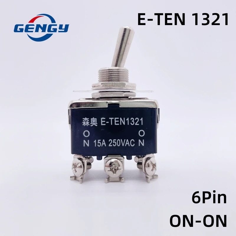 

5 шт. самоблокирующийся переключатель E-TEN 15A 250В