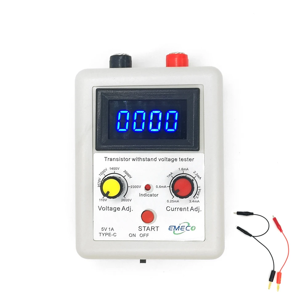 

Тестер напряжения IGBT 110 В ~ 2600 в, инструмент для тестирования напряжения с подсветкой светодисветодиодный, тестер выдерживаемого напряжения...