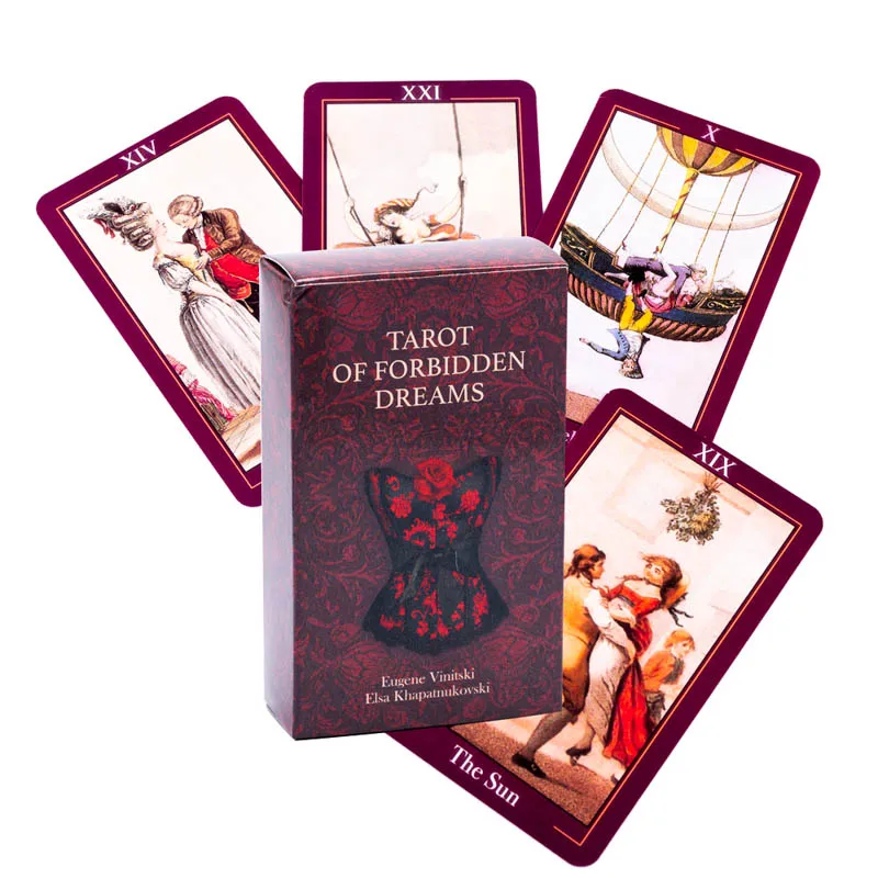Новые карты Таро Настольная колода для гадания судьба настольные игры игральные