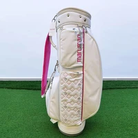 golf bag women standard bag maruman lady golf bag white pu water resistant