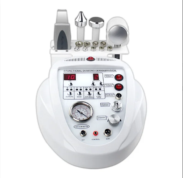 

4 in 1 Dermabrasion microdermabrasion peel machine Diamond Facial Deep Cleansing Face Lifting Ultrasonic Massage Beauty Device