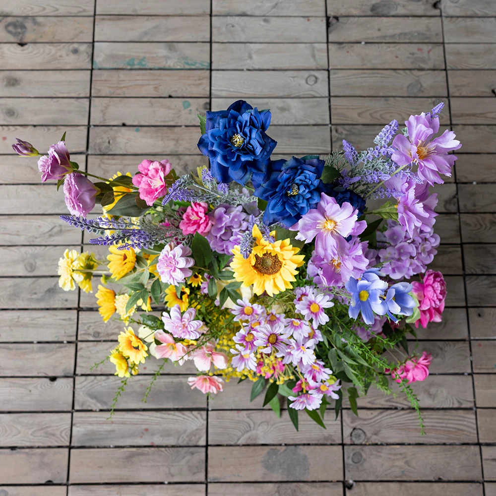 Цвета ручной работы Fleur Artificielle Свадебные украшения для свадьбы Высокое качество