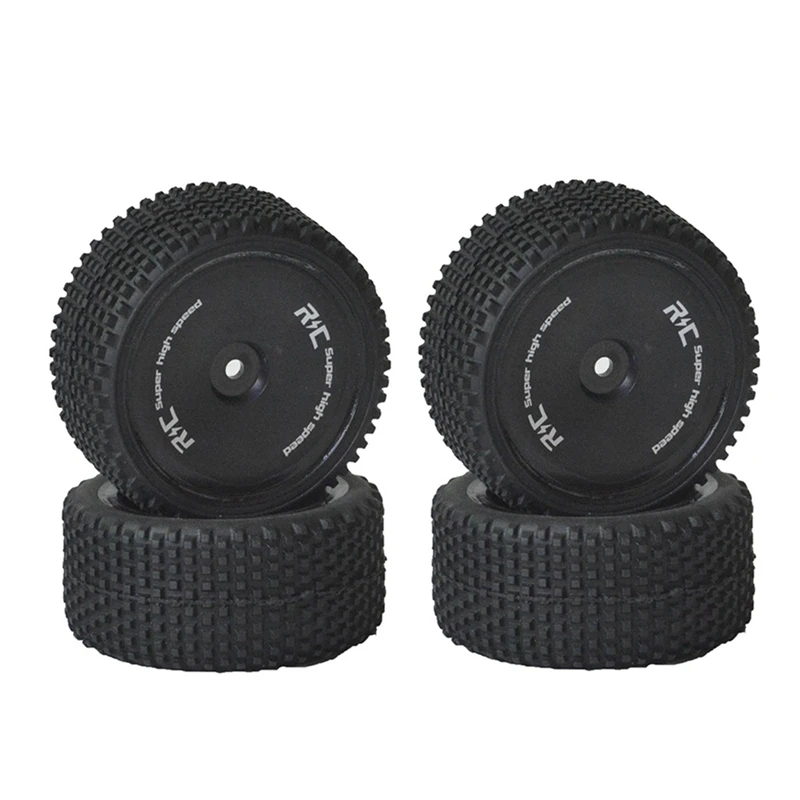 

4Pcs Tyre Tire Wheel for XLF F16 F17 F-16 F-17 1/14 RC Car Spare Parts Accessories