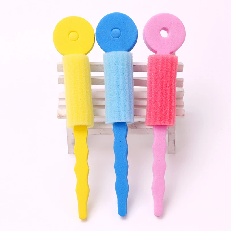 

3 PCS Hair Column Night Sleep Sponge Curling Iron Curler Elastic Soft Pillow Hair Curl Diy Sponge Hair Styling Column Tool