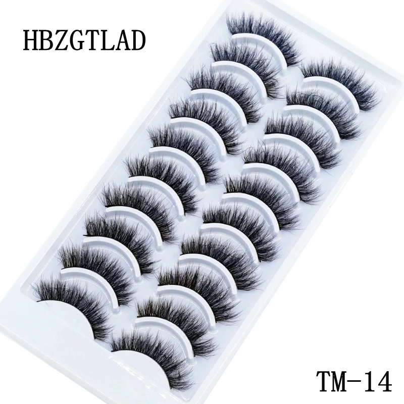 

Новые 10 пар настоящие 3D норковые ресницы натуральные длинные накладные ресницы грязные плотные накладные ресницы наращивание Макияж Красо...