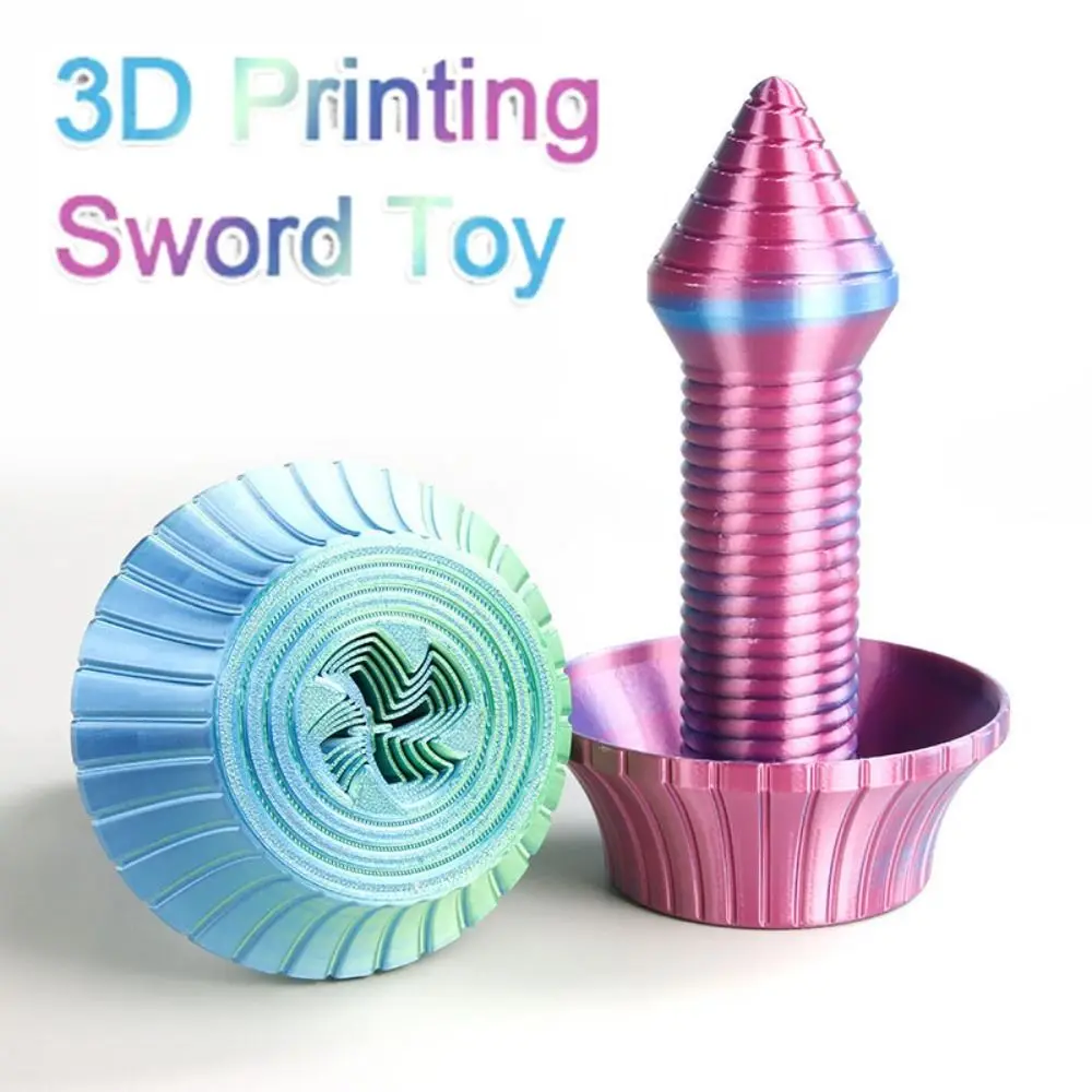 

Fidget 3D Printing Telescopic Sword Gifts Model Sensory 3D Printing Knife Art Trend Handmade Decompression Toy Teens