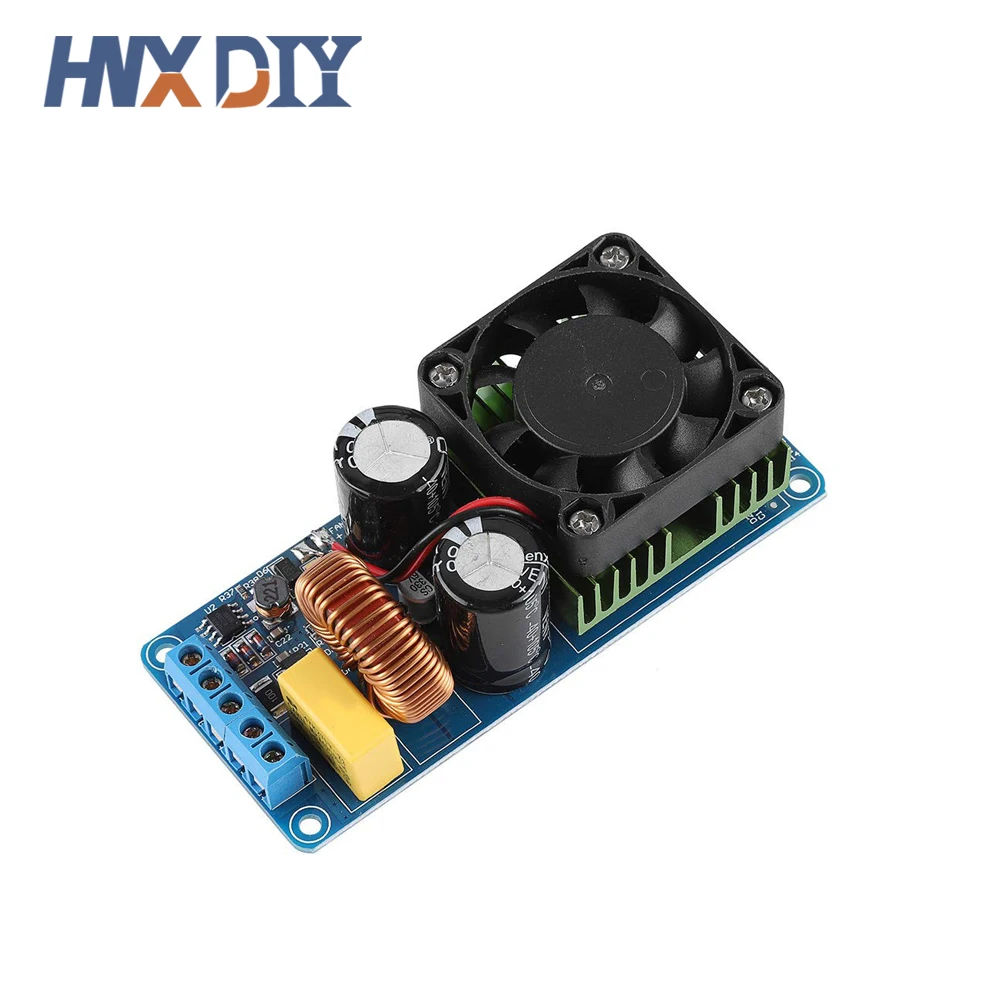 Одноканальный цифровой усилитель мощности HIFI Power IRS2092S 500 Вт плата класса D