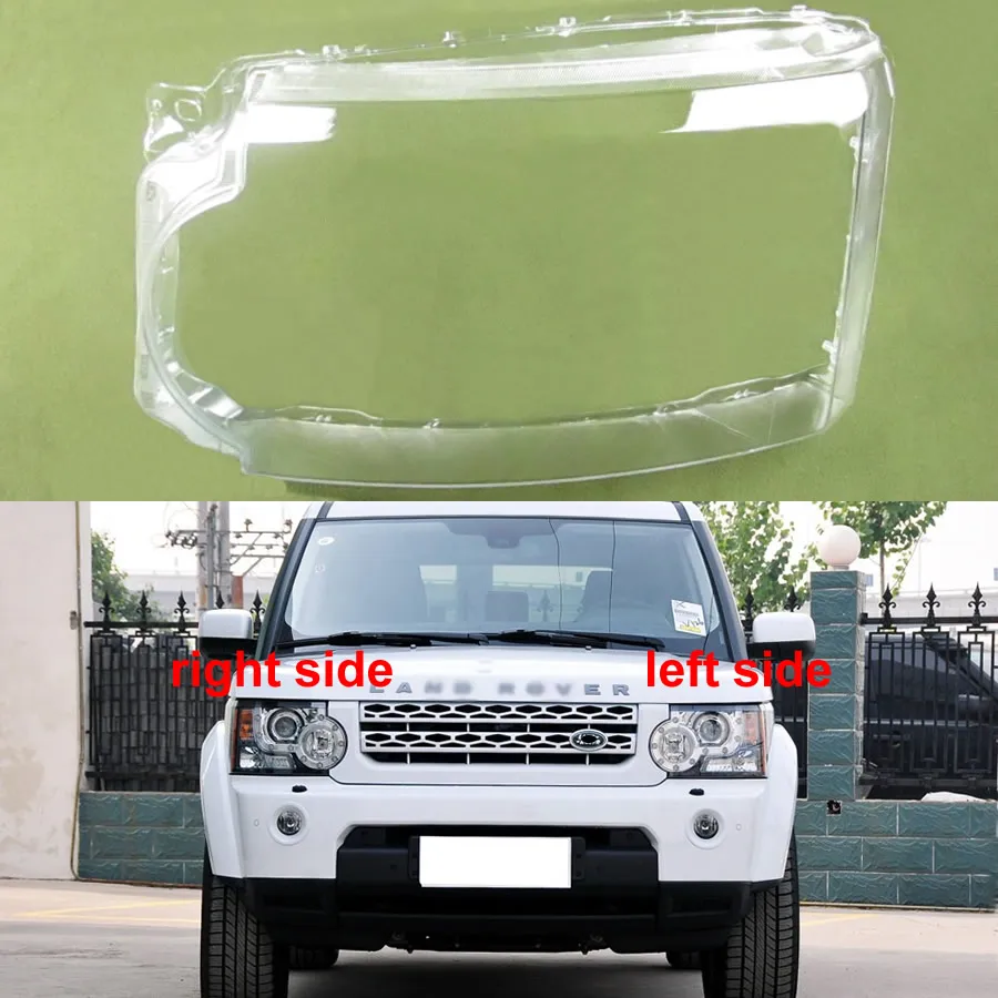 

For Land Rover Discovery 4 LR4 2010 2011 2012 2013 Headlight Transparent Cover Lampshade Case Headlamp Shell Lens Plexiglass