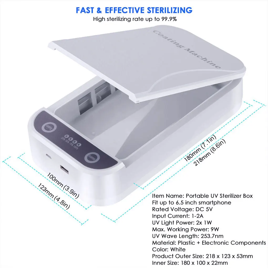 Дезинфектор для дезинфекции ювелирных изделий 5 В |
