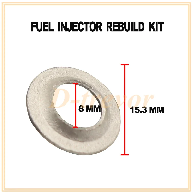 500 шт. внешний диаметр 8 3 мм металлическое уплотнение топливной форсунки