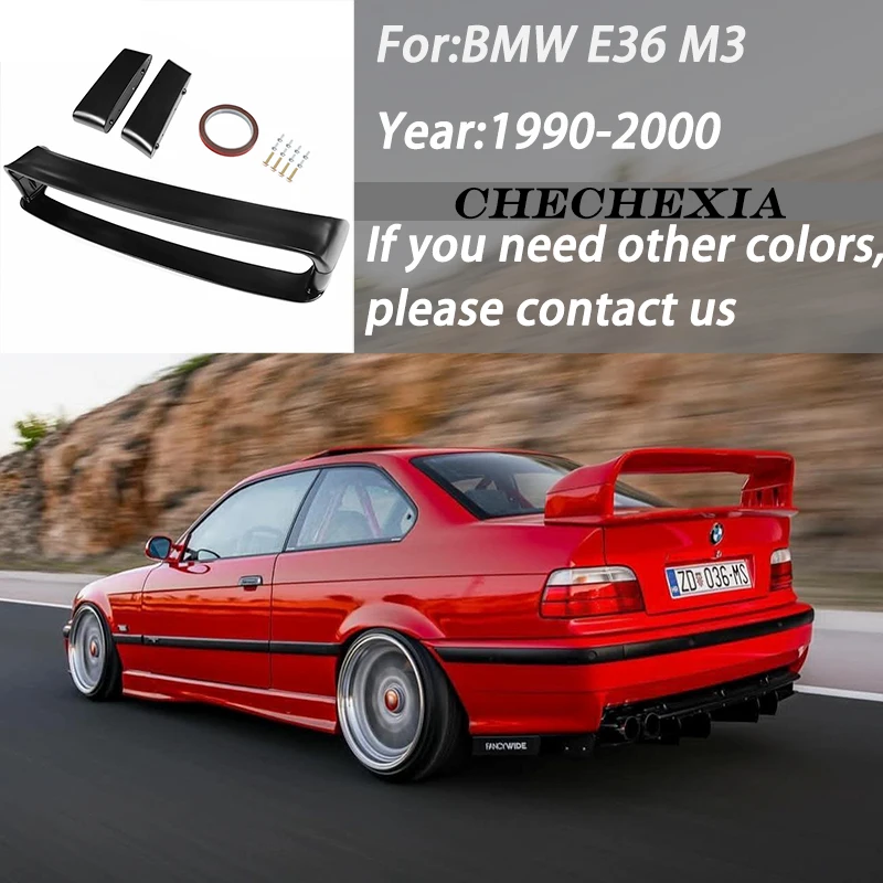 Спойлер для BMW E36 M3 1990-2000 спойлер серии из искусственного АБС-пластика