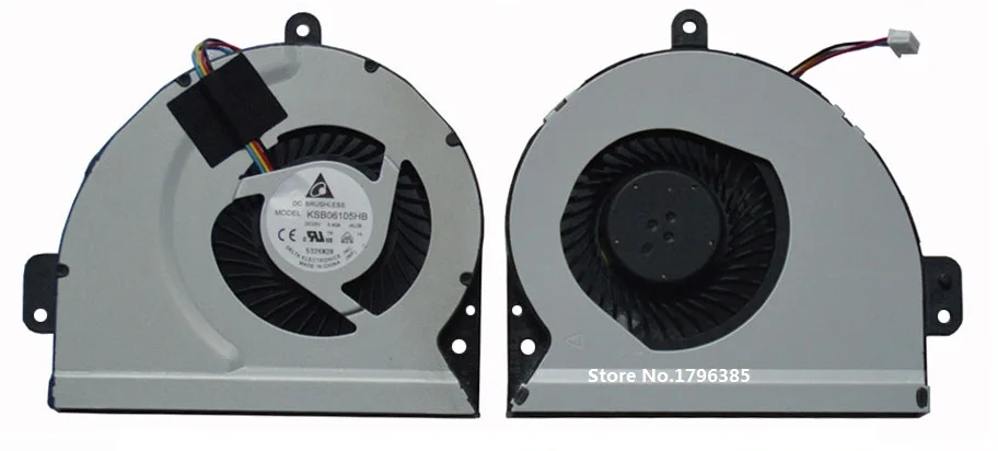 

SSEA New Original CPU fan for Asus A43 A43S A53E A53S K53SJ K53 K53S K53E K53V K53Z X43 X43S X43SC X53E X53S X54H X54C X54L