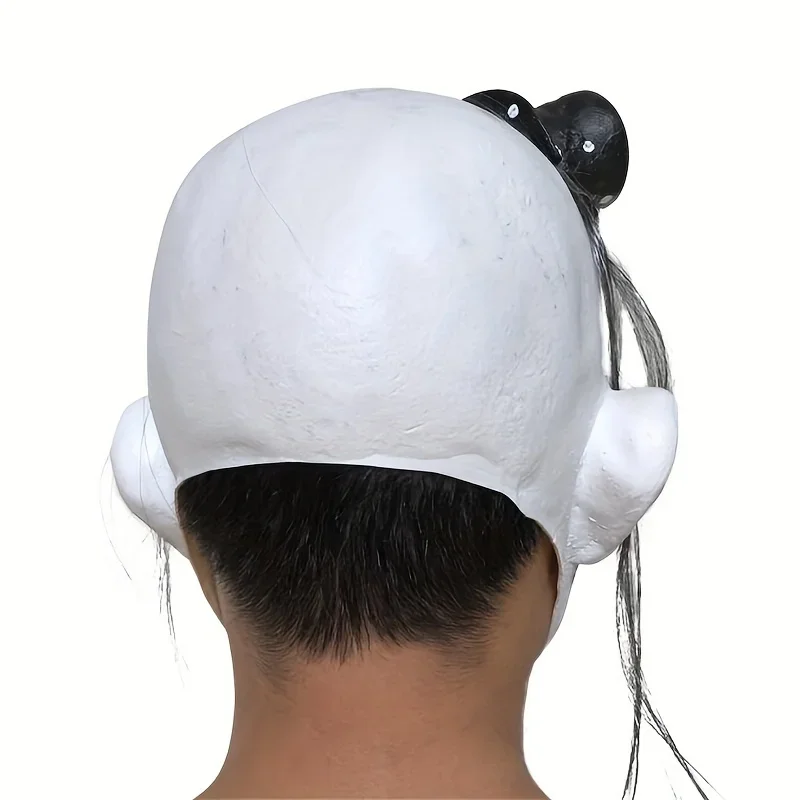 Реалистичная черная маска клоуна из синтетического латекса кровавый головной