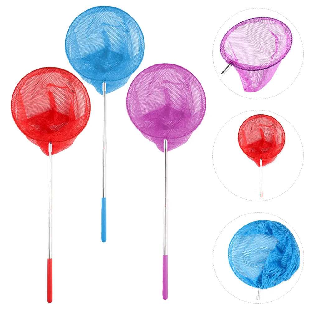 

Net Catching Nets Telescopic Kids Children Outdoor Nature Exploration Toys Bug Extendable Insects Crab Butterflies