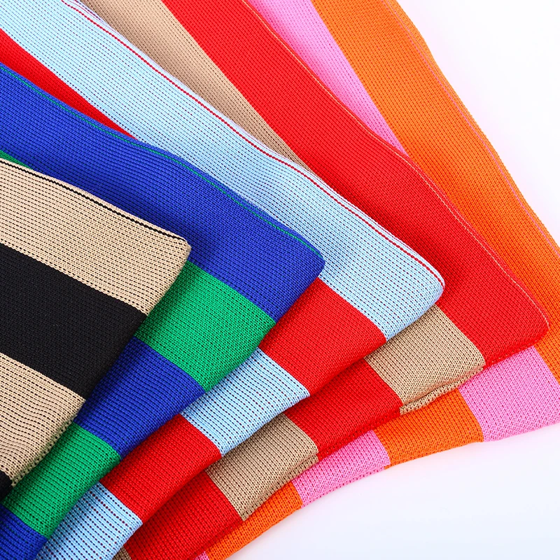 Женская сумочка из вязаной ткани в полоску экологически чистая маленькая сумка