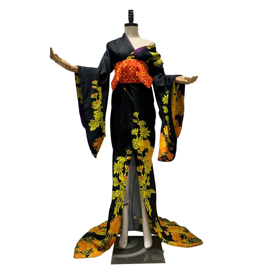 

Final Fantasy 7 Remake Madam M Cosplay Costume FF7 Remake Madam M Kimono Cosplay Dress Custom Made Halloween Party Costume