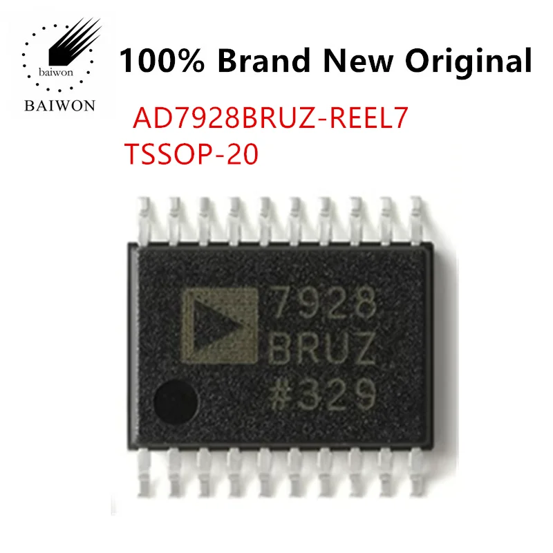 

AD7928BRUZ-REEL7 TSSOP-20 12-Bit Analog-To-Digital Converter (ADC) Chip