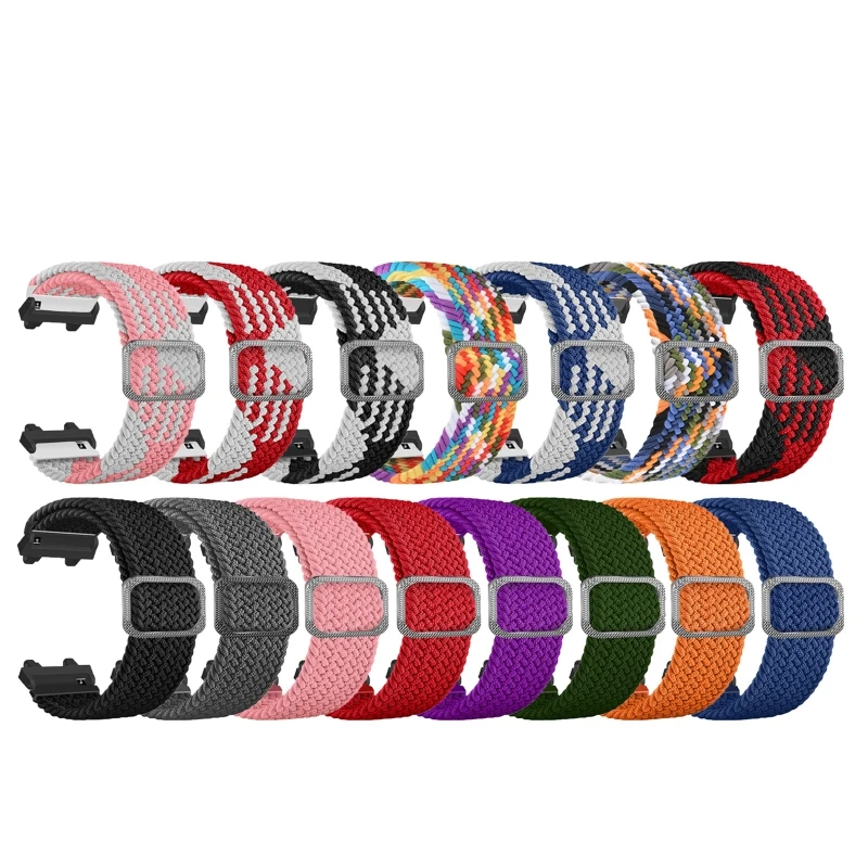 

Тканый нейлоновый ремешок, ремешок подходит для смарт-часов huamiAmazfit 2, сменный Браслет, спортивный ремешок, носимый DXAC