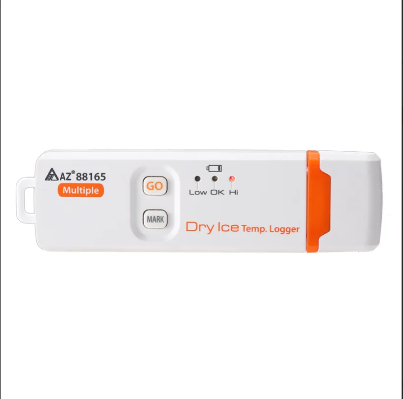 AZ88165 Термометр для сухого льда передача холодной цепи USB-регистратор температуры