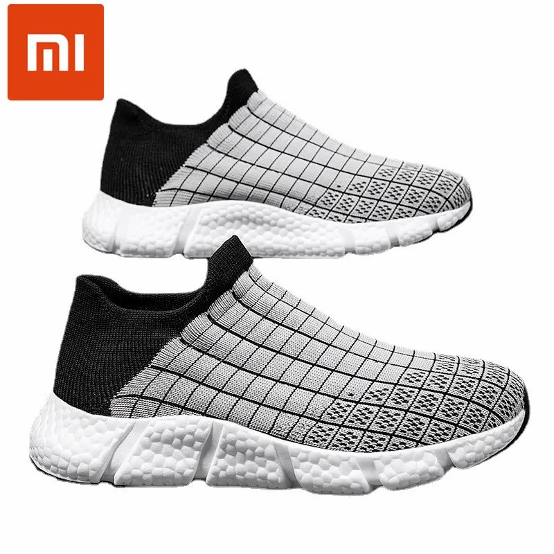 

xiaomi mijia 2022 autumn new socks shoes popcorn men's shoes sports shoes outdoor breathable mesh shoes running shoes