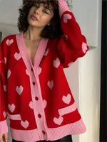 Кардиган с сердечками#4