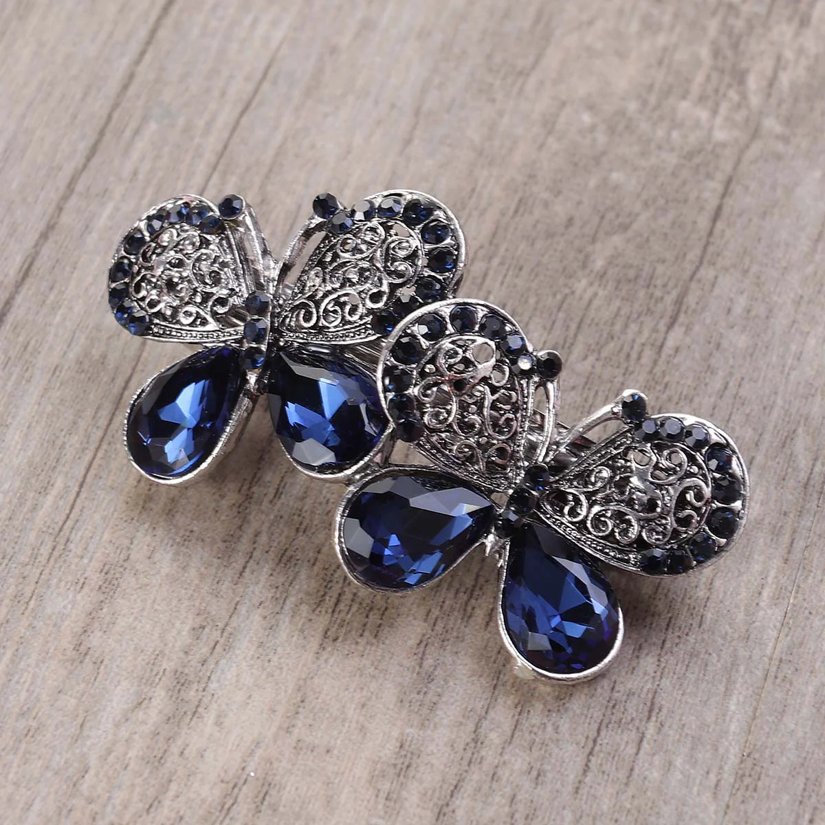 

Ladies for Hair Accessory Hair Clip Hair Barrette Shiny Rhinestone Hair Clip 1pc