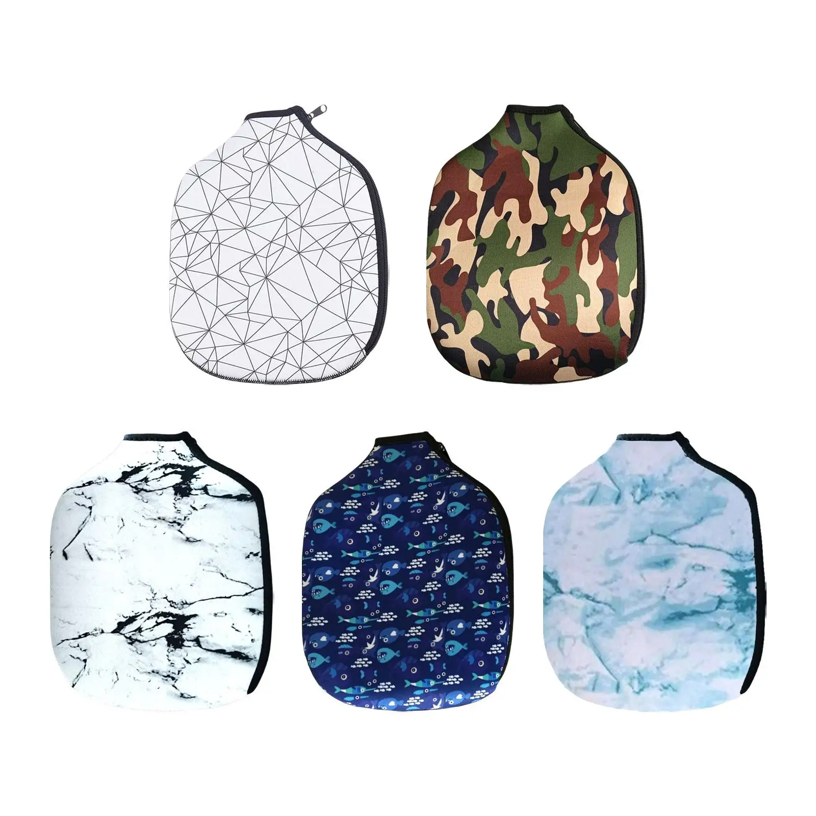 Racket Sleeve Table Tennis Paddle Case Protective Zipper 11inchx8.27inch Holder Case Pouch