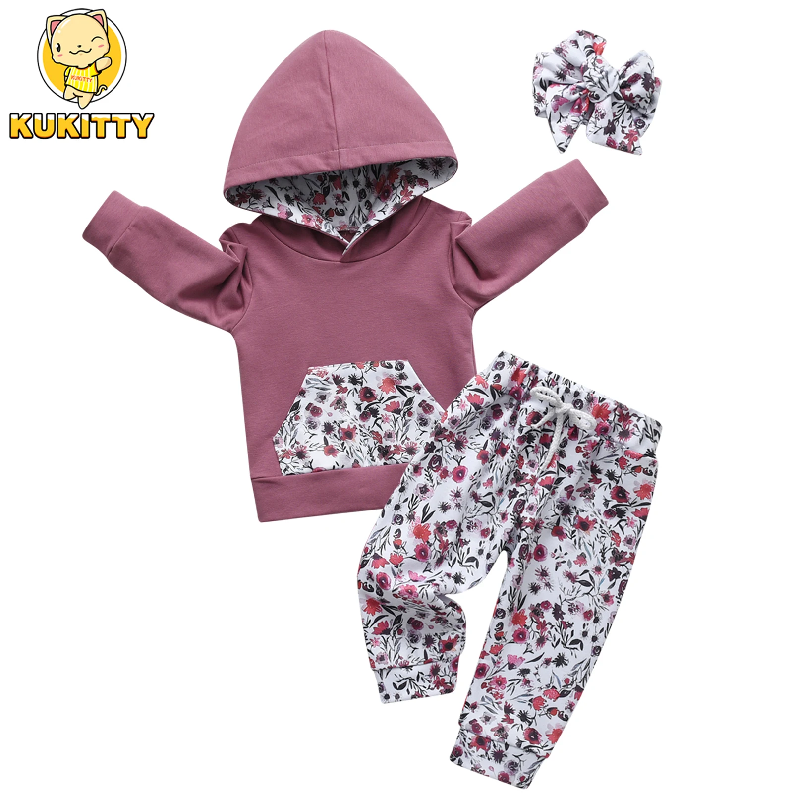 Повседневная Одежда Для Маленьких Девочек 0-24 Месяцев Хлопковый Топ С Длинными