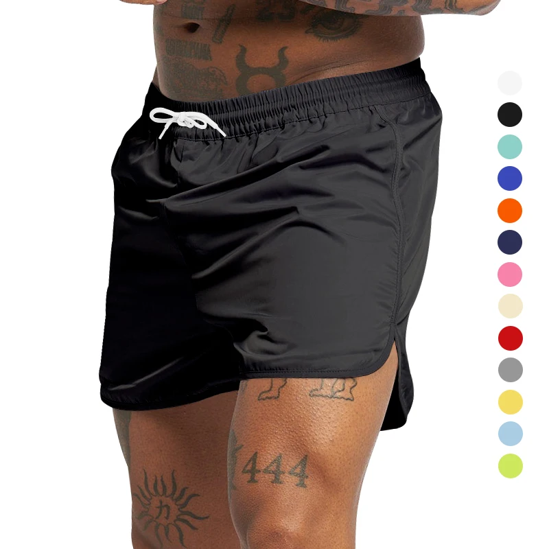 

Fashion Beach Shorts Quick Dry Mens Surf Board Briefs Summer Fashion Swim Trunks Bermuda Sports Gym Running Shorts Male Clothing