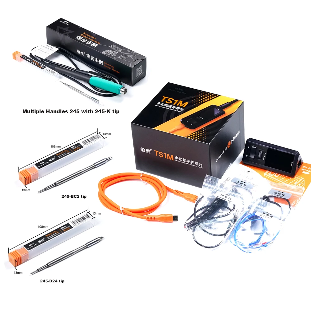 

Паяльная Станция Mini-Powered TS1M 200 Вт С Цифровым Дисплеем, Высокомощный Паяльник Для Ремонта Бытовой Техники