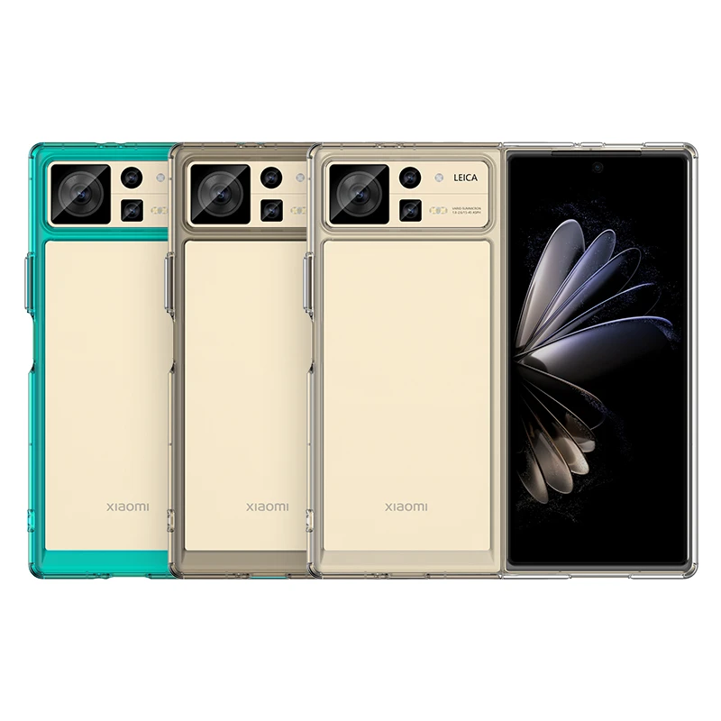 

For Cover Xiaomi Mix Fold 2 Case Xiaomi Mi Mix Fold 2 Capas Shockproof Clear Transparent Multicolour Fundas Mi Mix Fold 2 Cover