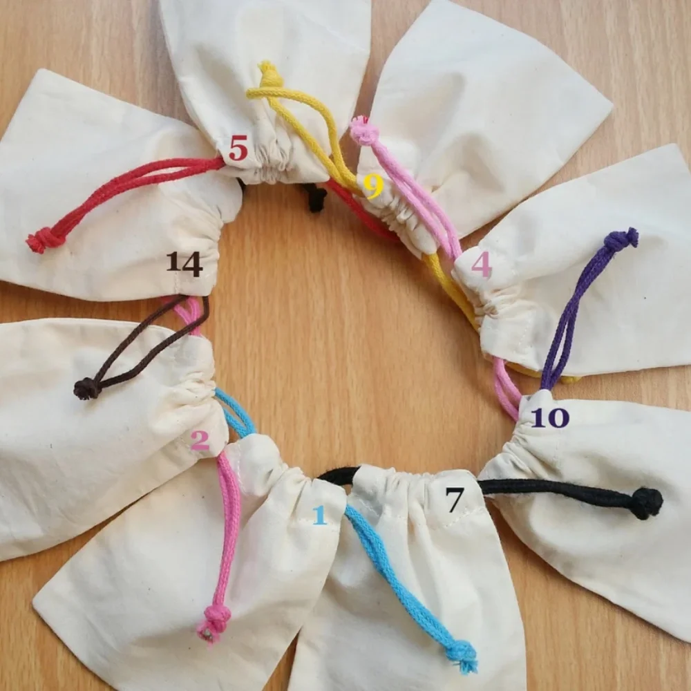 20 шт. персонализированные муслиновые сумки на заказ | Сумки для ювелирных изделий