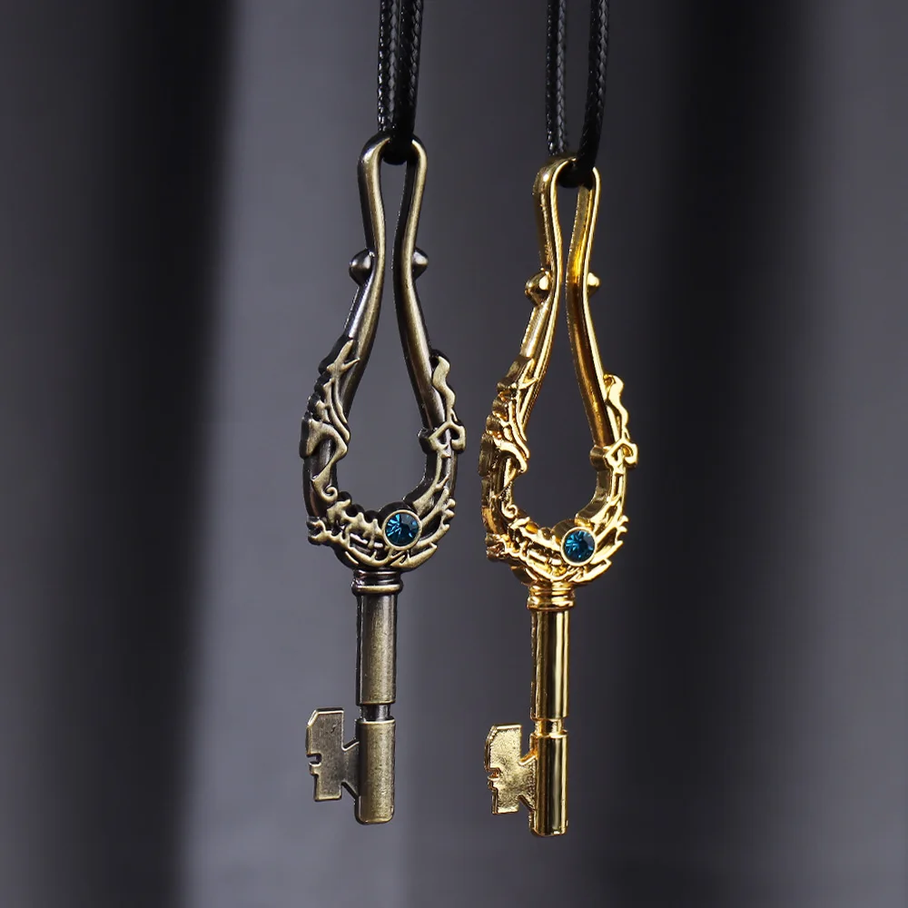 

Anime Suzume No Tojimari Necklace Y2k Korean Fashion Pendant Necklace Cosplay Metal Punk Accessories For Women Men Jewelry Gift