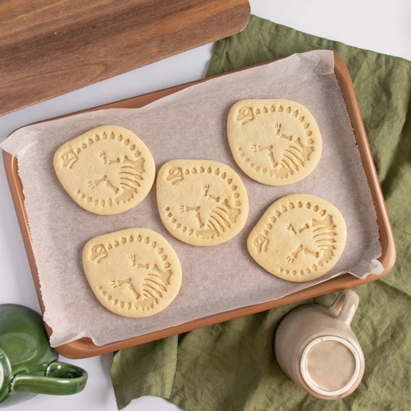 Креативные формы для выпечки печенья Симпатичный динозавр ископаемые кухонный