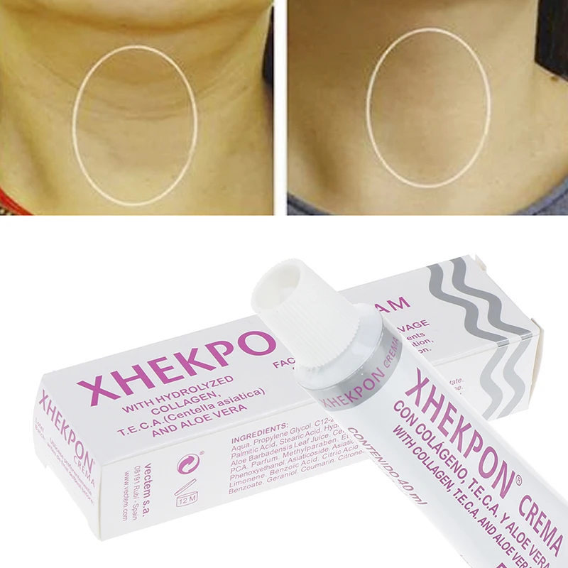 1pcs 40ml Crema Face And Neck Cream Neckline Cream Postpartum Wrinkle Smooth Anti Aging Whitening Firming Cream