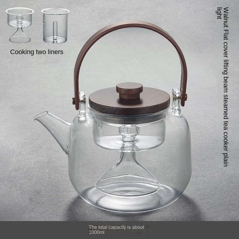 Стеклянный чайник автоматический электрический керамический набор для здоровья