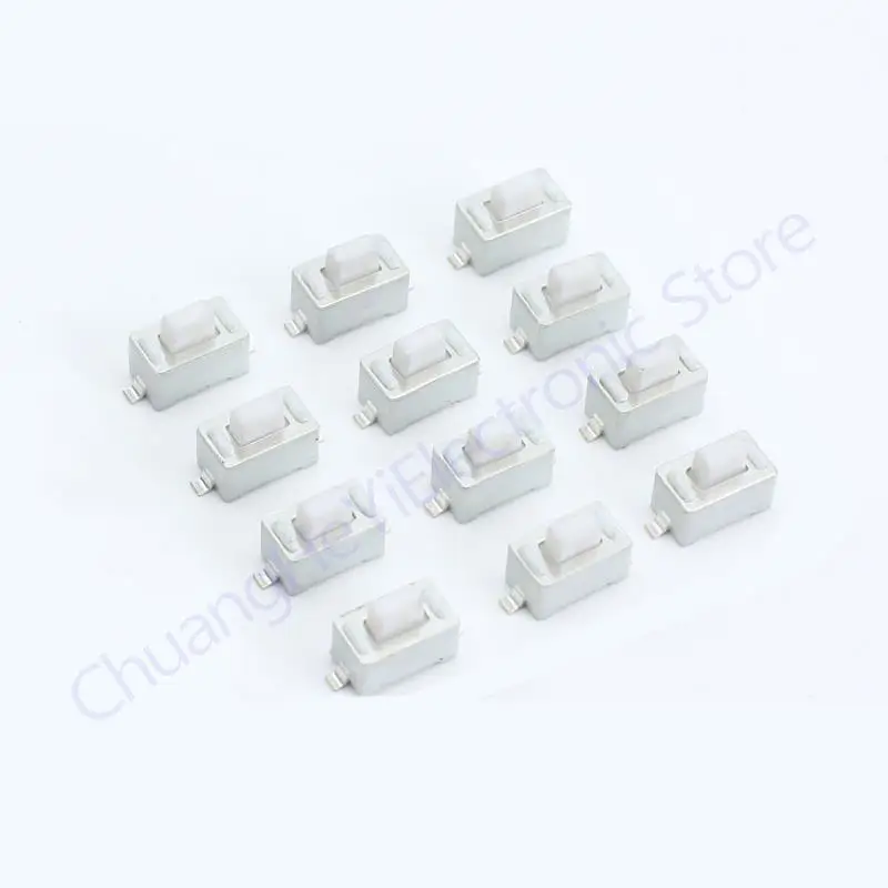 Тактовый переключатель SMD, 10 шт., 3x6x5 мм, коннекторы, кнопки 3*6*5 мм, тактильные переключатели