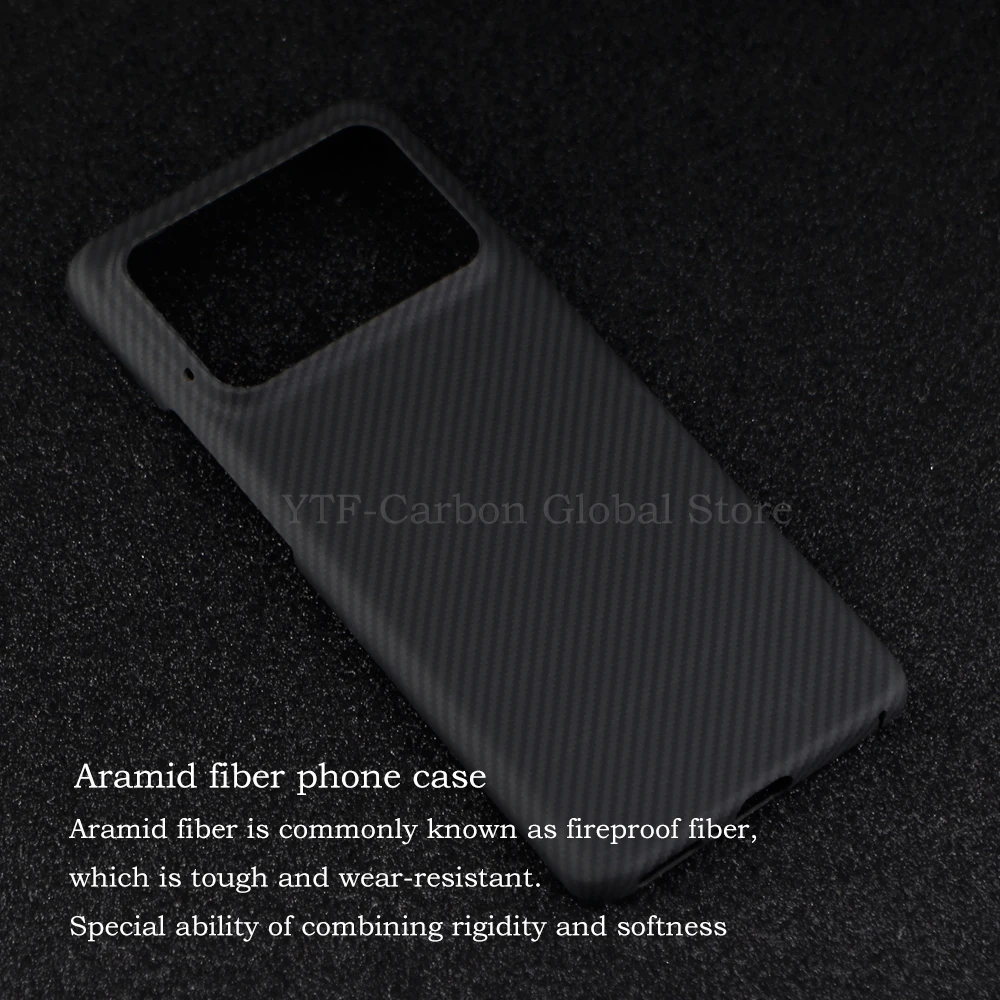 Чехол для телефона из арамидного волокна YTF-carbon 600D XIAOMI MI 11 ультратонкий мужской