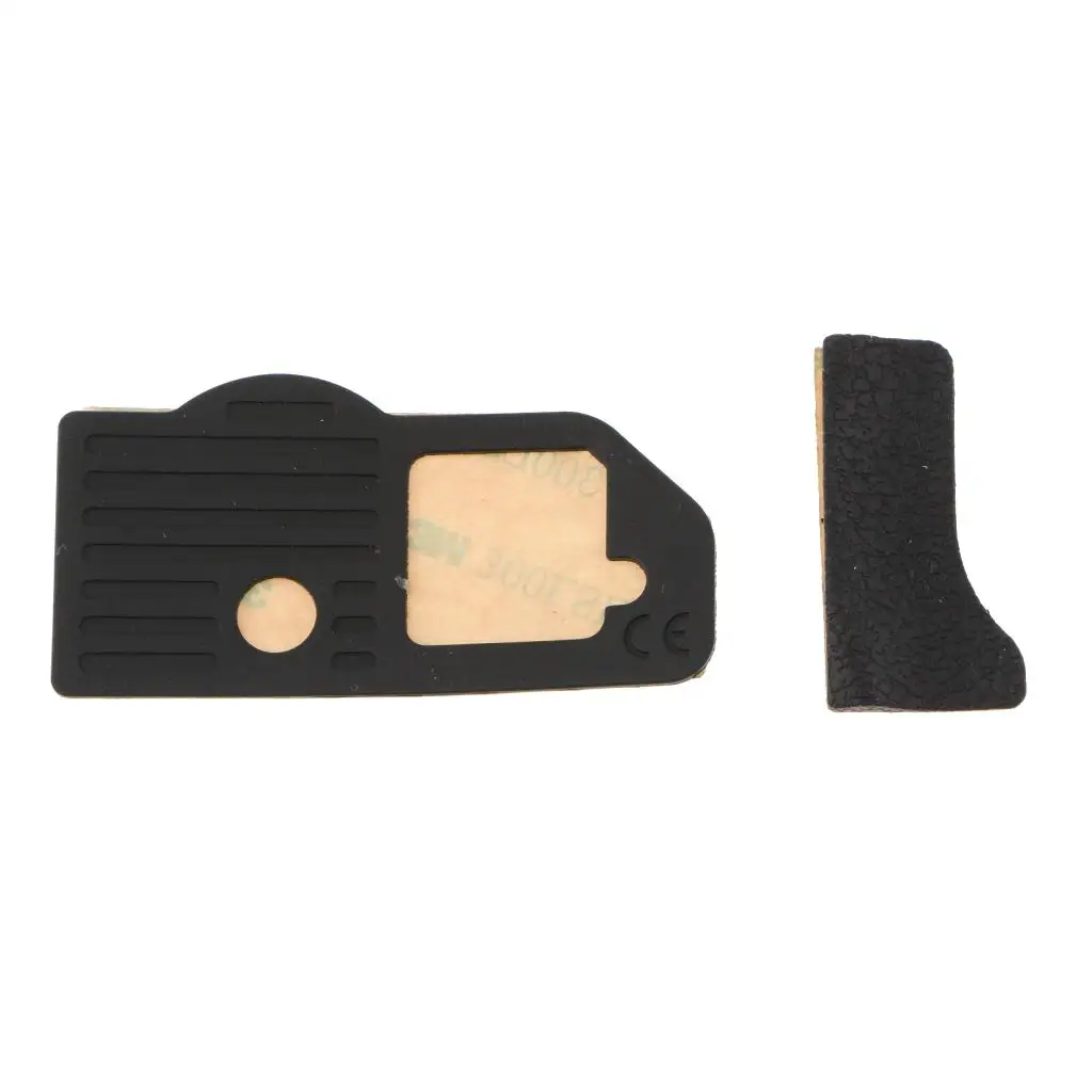 

Interface Cap Cover Bundle Rubber Grip for Nikon D300S Camera Body Replacement Part + Sticky Glue Pad 4Piece
