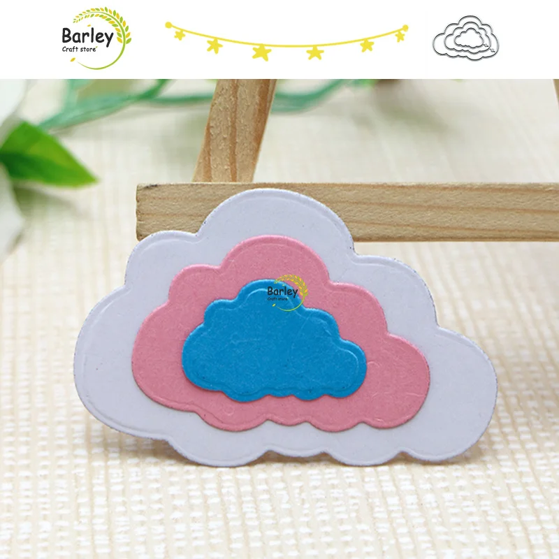 

Craft Die Cut Metal Cutting Dies Clouds Scrapbook Embossing Paper Cutting Paper Cards Making Tool Blade Punch Stencils