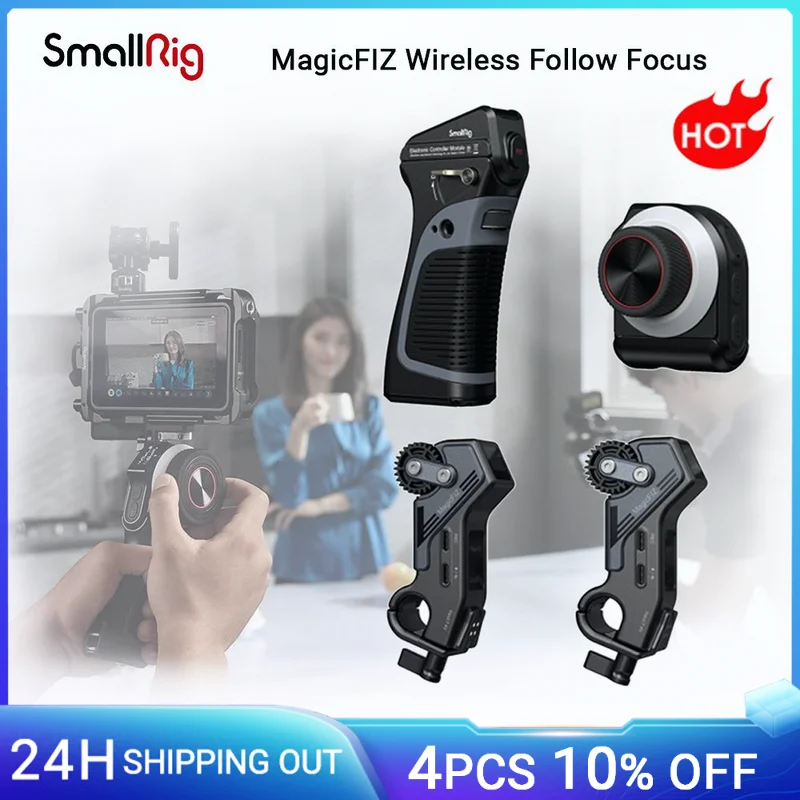 

SmallRig MagicFIZ Wireless Lens/Focus System Multi-Control Version for Sony for Canon DSLR Mirrorless Cameras Two Motor Kit 3918