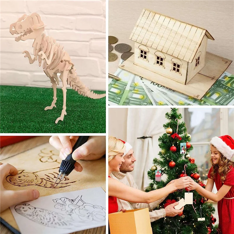 10 панелей из фанеры деревянная панель формата А3 лобзик по дереву для