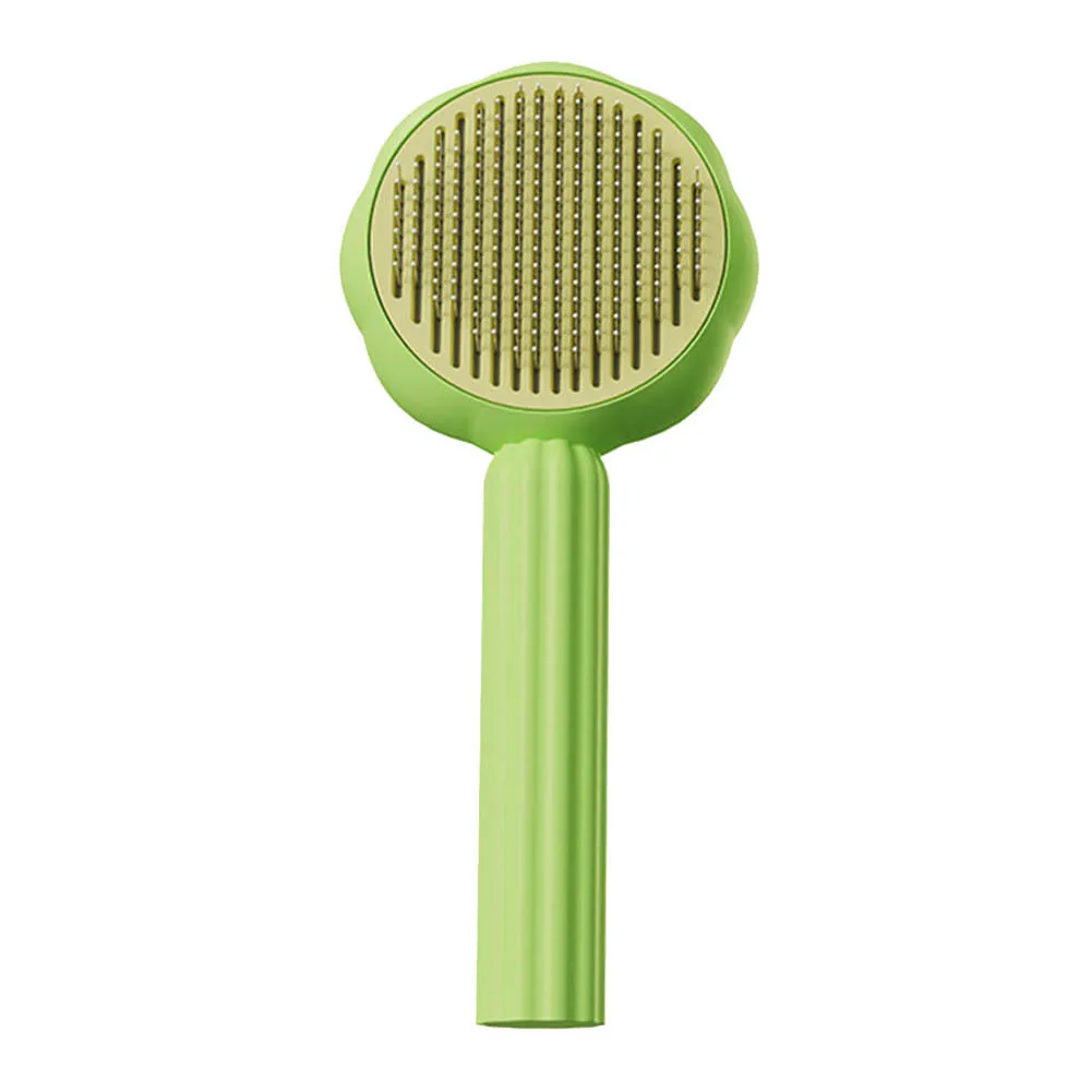 

Pet Brush Self Cleaning Slicker Brush for Shedding Dog Grooming Comb Removes Loose Underlayers and Tangled Hair A