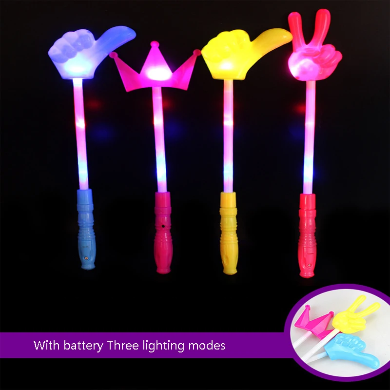 2022 новая корона светодиодные мигающие палочки дети девочки принцесса светящиеся