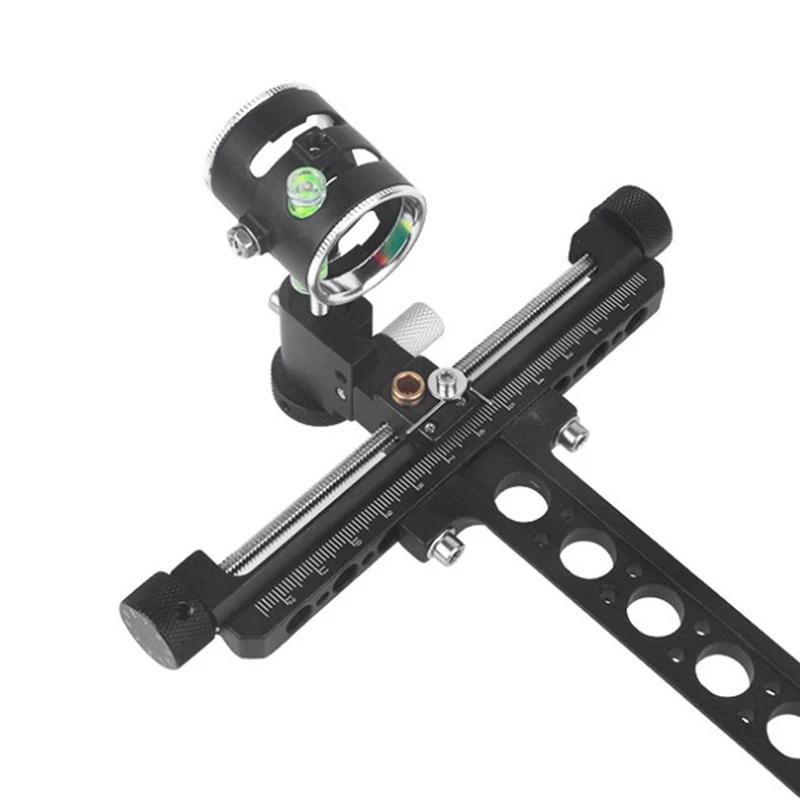 

Accessories Durable Portable Compound Bow Sight Aluminum 1 Pin 1 set Adjustable Archery Detachable Long Bracket