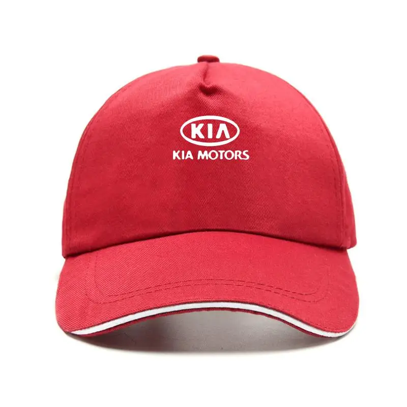

Новинка, новая Женская Бейсболка для автомобиля KIA ogo, Высококачественная хлопковая бейсболка
