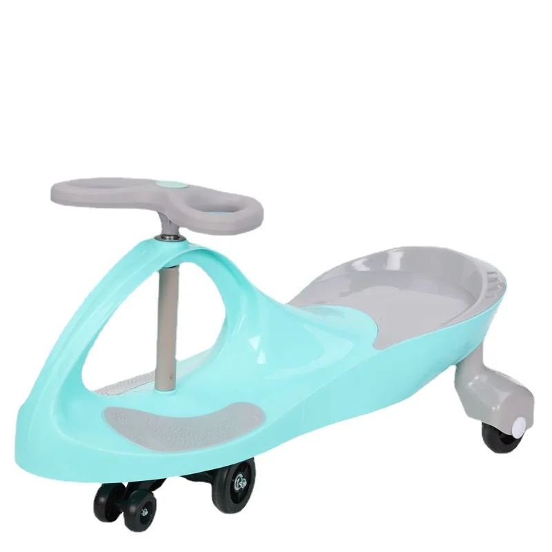 Детский вращающийся автомобиль скутер внедорожник с беззвучным колесом Детская
