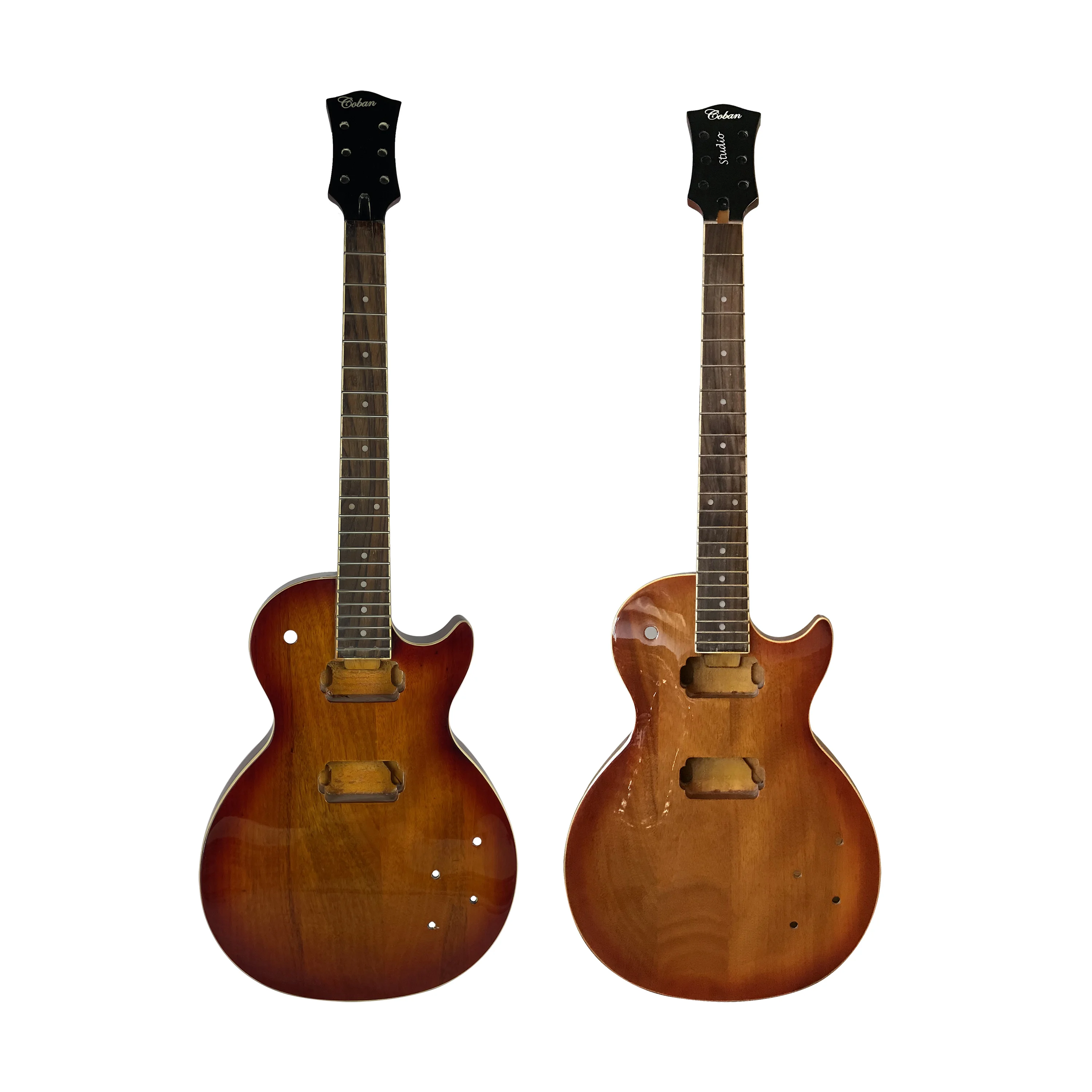 

Высококачественная модель электрогитары LP, струнный инструмент без оборудования, Стандартный, изготовленный на заказ shap, пустой Гитарный комплект корпус из красного дерева